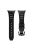 KALEBOL For Apple Watch 10 46mm / Ultra 2 / Ultra 49mm / 9 8 7 45mm / SE (2023) SE (2022) SE 6 5 4 44mm / 3 2 1 42mm Watch Band - Black / Black Buckle