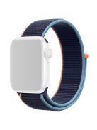 KALEBOL For Apple Watch 10 46mm / Ultra 2 / Ultra 49mm / 9 8 7 45mm / SE (2023) SE (2022) SE 6 5 4 44mm / 3 2 1 42mm Watch Band - Dark Navy Blue