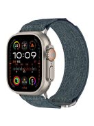 KALEBOL For Apple Watch 10 46mm / Ultra 2 / Ultra 49mm / 9 8 7 45mm / SE (2023) SE (2022) SE 6 5 4 44mm / 3 2 1 42mm Watch Band Nylon Loop Strap - Blue