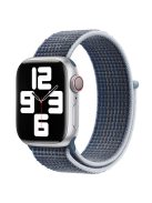 KALEBOL For Apple Watch 10 46mm / Ultra 2 / Ultra 49mm / 9 8 7 45mm / SE (2023) SE (2022) SE 6 5 4 44mm / 3 2 1 42mm Watch Band Nylon Strap - Blue