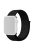 KALEBOL For Apple Watch 10 46mm / Ultra 2 / Ultra 49mm / 9 8 7 45mm / SE (2023) SE (2022) SE 6 5 4 44mm / 3 2 1 42mm Watch Band Nylon Strap - Deep Black