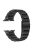 KALEBOL For Apple Watch 10 46mm / Ultra 2 / Ultra 49mm / 9 8 7 45mm / SE (2023) SE (2022) SE 6 5 4 44mm / 3 2 1 42mm Watch Strap Zinc Alloy - Black