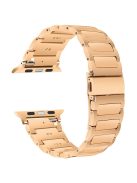 KALEBOL For Apple Watch 10 46mm / Ultra 2 / Ultra 49mm / 9 8 7 45mm / SE (2023) SE (2022) SE 6 5 4 44mm / 3 2 1 42mm Watch Strap Zinc Alloy - Rose Gold