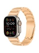 KALEBOL For Apple Watch 10 46mm / Ultra 2 / Ultra 49mm / 9 8 7 45mm / SE (2023) SE (2022) SE 6 5 4 44mm / 3 2 1 42mm Watch Strap Zinc Alloy - Rose Gold