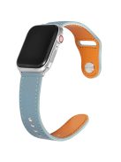 KALEBOL For Apple Watch 10 46mm / Ultra 2 / Ultra 49mm / 9 8 7 45mm / SE (2023) SE (2022) SE 6 5 4 44mm / 3 2 1 42mm Watch Strap, Large Buckle - Blue