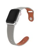 KALEBOL For Apple Watch 10 46mm / Ultra 2 / Ultra 49mm / 9 8 7 45mm / SE (2023) SE (2022) SE 6 5 4 44mm / 3 2 1 42mm Watch Strap, Large Buckle - Grey