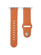 KALEBOL For Apple Watch 10 46mm / Ultra 2 / Ultra 49mm / 9 8 7 45mm / SE (2023) SE (2022) SE 6 5 4 44mm / 3 2 1 42mm Watch Strap, Large Buckle - Orange