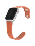 KALEBOL For Apple Watch 10 46mm / Ultra 2 / Ultra 49mm / 9 8 7 45mm / SE (2023) SE (2022) SE 6 5 4 44mm / 3 2 1 42mm Watch Strap, Large Buckle - Orange