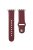 KALEBOL For Apple Watch 10 46mm / Ultra 2 / Ultra 49mm / 9 8 7 45mm / SE (2023) SE (2022) SE 6 5 4 44mm / 3 2 1 42mm Watch Strap, Large Buckle - Wine Red