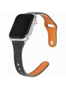 KALEBOL For Apple Watch 10 46mm / Ultra 2 / Ultra 49mm / 9 8 7 45mm / SE (2023) SE (2022) SE 6 5 4 44mm / 3 2 1 42mm Watch Strap, Small Buckle - Black