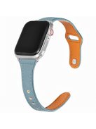 KALEBOL For Apple Watch 10 46mm / Ultra 2 / Ultra 49mm / 9 8 7 45mm / SE (2023) SE (2022) SE 6 5 4 44mm / 3 2 1 42mm Watch Strap, Small Buckle - Blue