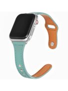 KALEBOL For Apple Watch 10 46mm / Ultra 2 / Ultra 49mm / 9 8 7 45mm / SE (2023) SE (2022) SE 6 5 4 44mm / 3 2 1 42mm Watch Strap, Small Buckle - Green