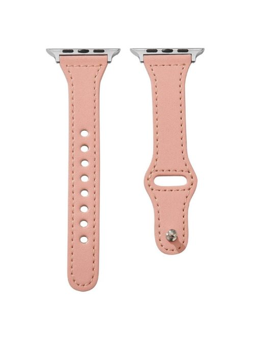 KALEBOL For Apple Watch 10 46mm / Ultra 2 / Ultra 49mm / 9 8 7 45mm / SE (2023) SE (2022) SE 6 5 4 44mm / 3 2 1 42mm Watch Strap, Small Buckle - Pink