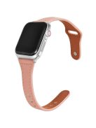 KALEBOL For Apple Watch 10 46mm / Ultra 2 / Ultra 49mm / 9 8 7 45mm / SE (2023) SE (2022) SE 6 5 4 44mm / 3 2 1 42mm Watch Strap, Small Buckle - Pink