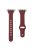 KALEBOL For Apple Watch 10 46mm / Ultra 2 / Ultra 49mm / 9 8 7 45mm / SE (2023) SE (2022) SE 6 5 4 44mm / 3 2 1 42mm Watch Strap, Small Buckle - Wine Red