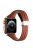 KALEBOL For Apple Watch Series 10 42mm / 9 8 7 41mm / SE (2023) SE (2022) SE 6 5 4 40mm / 3 2 1 38mm Genuine Leather Watch Strap - Brown