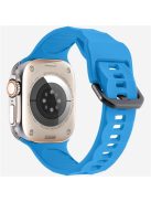 KALEBOL For Apple Watch Series 10 42mm / 9 8 7 41mm / SE (2023) SE (2022) SE 6 5 4 40mm / 3 2 1 38mm Watch Band Silicone Strap - Blue