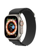 KALEBOL For Apple Watch Series 10 42mm / 9 8 7 41mm / SE (2023) SE (2022) SE 6 5 4 40mm / 3 2 1 38mm Watch Strap Nylon Loop Band - Dark Grey