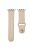 KALEBOL For Apple Watch Series 10 42mm / 9 8 7 41mm / SE (2023) SE (2022) SE 6 5 4 40mm / 3 2 1 38mm Watch Strap, Large Buckle - Apricot