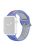 KALEBOL For Apple Watch Series 9 8 7 41mm / 6 5 4 SE (2023) SE (2022) SE 40mm / 3 2 1 38mm Soft Silicone Band - Blue+Rainbow