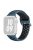 KALEBOL For Apple Watch Series 9 8 7 41mm / 6 5 4 SE (2023) SE (2022) SE 40mm / 3 2 1 38mm Soft Silicone Band - Cyan Blue+Black