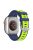 KALEBOL KLB-FGWSSGJ-001 For Apple Watch 10 46mm / Ultra 2 / Ultra 49mm / 9 8 7 45mm / SE (2023) SE (2022) SE 6 5 4 44mm / 3 2 1 42mm Watch Bracelet with Checkered Texture - Blue+Lime