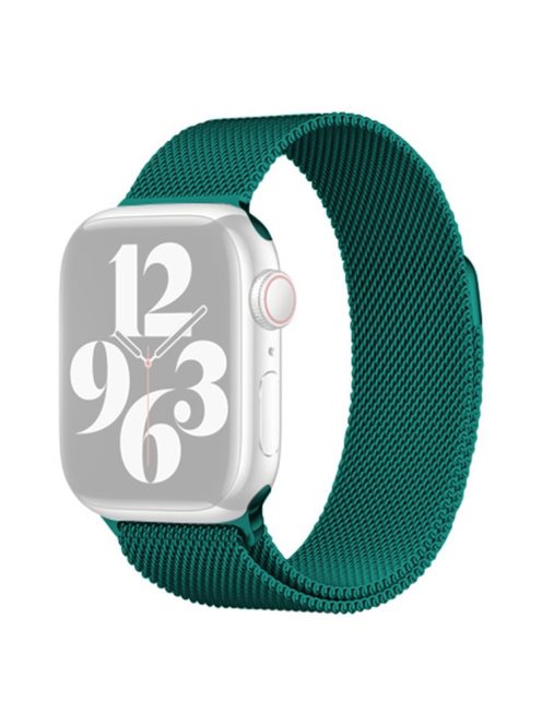 KALEBOL KLB-ML-001 For Apple Watch Series 10 46mm / Ultra 2 Ultra 49mm /  Series 9 8 7 45mm / 6 5 4 SE (2023) SE (2022) SE 44mm / 3 2 1 42mm Watch Strap - Blackish Green