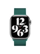 KALEBOL KLB-ML-001 For Apple Watch Series 10 46mm / Ultra 2 Ultra 49mm /  Series 9 8 7 45mm / 6 5 4 SE (2023) SE (2022) SE 44mm / 3 2 1 42mm Watch Strap - Blackish Green