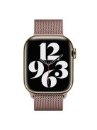 KALEBOL KLB-ML-001 For Apple Watch Series 10 46mm / Ultra 2 Ultra 49mm /  Series 9 8 7 45mm / 6 5 4 SE (2023) SE (2022) SE 44mm / 3 2 1 42mm Watch Strap - Rose Gold