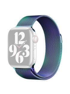   KALEBOL KLB-ML-001 Strap for Apple Watch Series 10 42mm / 9 8 7 41mm / SE (2023) SE (2022) SE 6 5 4 40mm / 3 2 1 38mm Milanese Metal Watch Band - Colorful