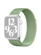 KALEBOL KLB-ML-001 Strap for Apple Watch Series 10 42mm / 9 8 7 41mm / SE (2023) SE (2022) SE 6 5 4 40mm / 3 2 1 38mm Milanese Metal Watch Band - Mint Green