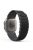 KALEBOL KLB-SSCXGJ-001 Strap for Apple Watch Series 10 42mm / 9 8 7 41mm / SE (2023) SE (2022) SE 6 5 4 40mm / 3 2 1 38mm Magnetic Silicone Band - Black+Grey