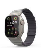 KALEBOL KLB-SSCXGJ-001 Strap for Apple Watch Series 10 42mm / 9 8 7 41mm / SE (2023) SE (2022) SE 6 5 4 40mm / 3 2 1 38mm Magnetic Silicone Band - Grey