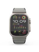 KALEBOL KLB-SSCXGJ-001 Strap for Apple Watch Series 10 42mm / 9 8 7 41mm / SE (2023) SE (2022) SE 6 5 4 40mm / 3 2 1 38mm Magnetic Silicone Band - Grey