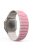 KALEBOL KLB-SSCXGJ-001 Strap for Apple Watch Series 10 42mm / 9 8 7 41mm / SE (2023) SE (2022) SE 6 5 4 40mm / 3 2 1 38mm Magnetic Silicone Band - Pink