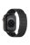 KALEBOL KLB-XWCX-001 For Apple Watch 10 46mm / Ultra 2 / Ultra 49mm / 9 8 7 45mm / SE (2023) SE (2022) SE 6 5 4 44mm / 3 2 1 42mm Magnetic PC Wristband - Black