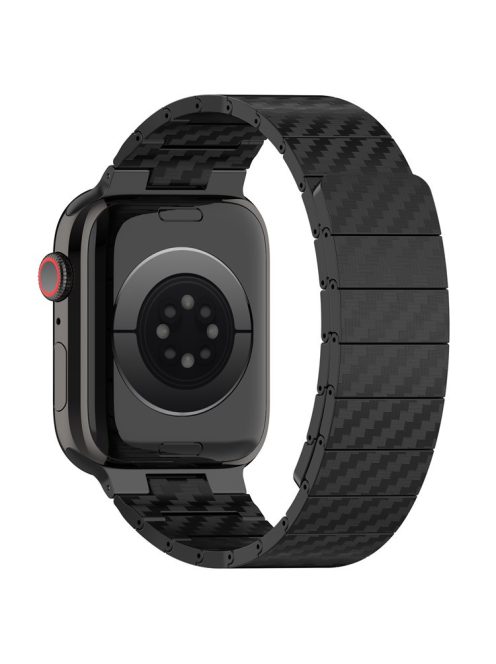 KALEBOL KLB-XWCX-001 For Apple Watch 10 46mm / Ultra 2 / Ultra 49mm / 9 8 7 45mm / SE (2023) SE (2022) SE 6 5 4 44mm / 3 2 1 42mm Magnetic PC Wristband - Black