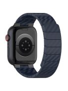 KALEBOL KLB-XWCX-001 For Apple Watch 10 46mm / Ultra 2 / Ultra 49mm / 9 8 7 45mm / SE (2023) SE (2022) SE 6 5 4 44mm / 3 2 1 42mm Magnetic PC Wristband - Midnight Blue