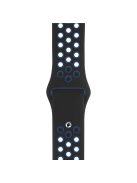 KALEBOL S / M For Apple Watch 10 46mm / Ultra 2 / Ultra 49mm / 9 8 7 45mm / SE (2023) SE (2022) SE 6 5 4 44mm / 3 2 1 42mm Strap - Black+Blue