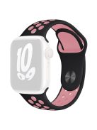 KALEBOL S / M For Apple Watch 10 46mm / Ultra 2 / Ultra 49mm / 9 8 7 45mm / SE (2023) SE (2022) SE 6 5 4 44mm / 3 2 1 42mm Strap - Black+Pink