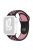 KALEBOL S / M For Apple Watch 10 46mm / Ultra 2 / Ultra 49mm / 9 8 7 45mm / SE (2023) SE (2022) SE 6 5 4 44mm / 3 2 1 42mm Strap - Black+Pink