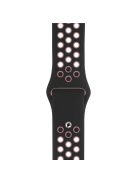 KALEBOL S / M For Apple Watch 10 46mm / Ultra 2 / Ultra 49mm / 9 8 7 45mm / SE (2023) SE (2022) SE 6 5 4 44mm / 3 2 1 42mm Strap - Black+Pink