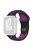 KALEBOL S / M For Apple Watch 10 46mm / Ultra 2 / Ultra 49mm / 9 8 7 45mm / SE (2023) SE (2022) SE 6 5 4 44mm / 3 2 1 42mm Strap - Black+Purple