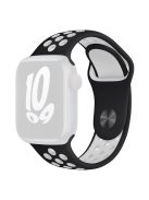 KALEBOL S / M For Apple Watch 10 46mm / Ultra 2 / Ultra 49mm / 9 8 7 45mm / SE (2023) SE (2022) SE 6 5 4 44mm / 3 2 1 42mm Strap - Black+White