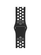 KALEBOL S / M For Apple Watch 10 46mm / Ultra 2 / Ultra 49mm / 9 8 7 45mm / SE (2023) SE (2022) SE 6 5 4 44mm / 3 2 1 42mm Strap - Black+White