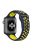 KALEBOL S / M For Apple Watch 10 46mm / Ultra 2 / Ultra 49mm / 9 8 7 45mm / SE (2023) SE (2022) SE 6 5 4 44mm / 3 2 1 42mm Strap - Dark Blue+Yellow