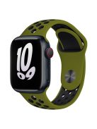 KALEBOL S / M For Apple Watch 10 46mm / Ultra 2 / Ultra 49mm / 9 8 7 45mm / SE (2023) SE (2022) SE 6 5 4 44mm / 3 2 1 42mm Strap - Olive Green+Black