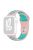 KALEBOL S / M For Apple Watch 10 46mm / Ultra 2 / Ultra 49mm / 9 8 7 45mm / SE (2023) SE (2022) SE 6 5 4 44mm / 3 2 1 42mm Strap - Rose Pink+Gem Green