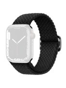 KALEBOL Watch Band For Apple Watch Series 10 42mm / 9 8 7 41mm / SE (2023) SE (2022) SE 6 5 4 40mm / 3 2 1 38mm Nylon Strap - Black