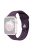 KALEBOL Watch Band for Apple Watch Series 10 42mm / 9 8 7 41mm / SE (2023) SE (2022) SE 6 5 4 40mm / 3 2 1 38mm Silicone Wrist Strap, Size: L - Violet Purple